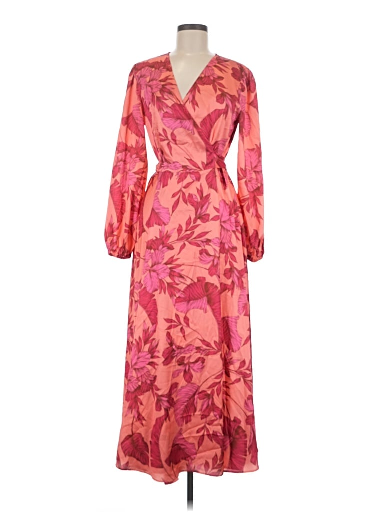 Pre-owned Boston Proper Kimono In Pink