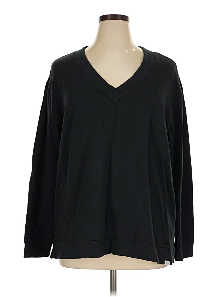 Pre-owned Orvis Long Sleeve T-shirt In Black