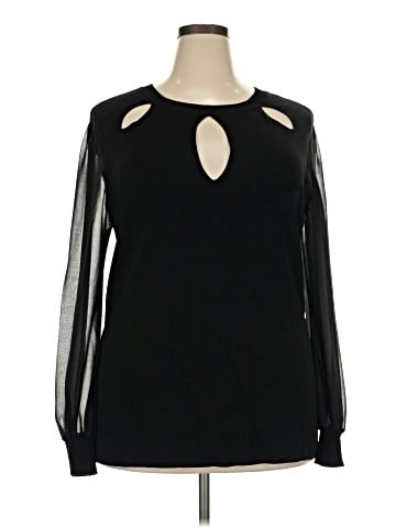 INC International Concepts Long Sleeve T-Shirt (view 1)