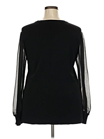 INC International Concepts Long Sleeve T-Shirt (view 2)