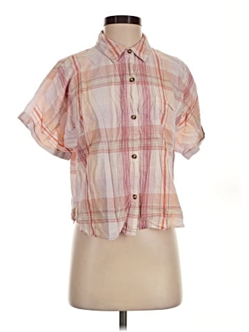 Lucky Brand Short Sleeve Blouse (view 1)