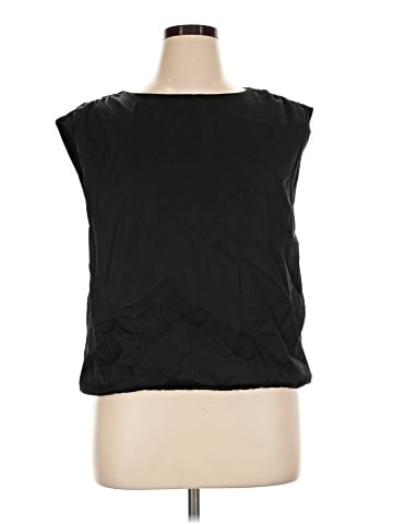 Aqua Sleeveless T-Shirt (view 1)