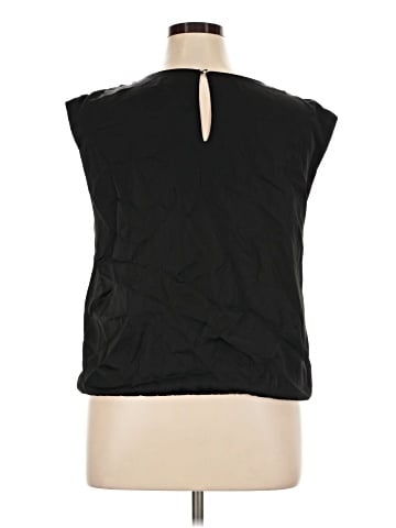 Aqua Sleeveless T-Shirt (view 2)