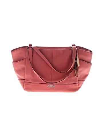 Coach Leather Tote (view 1)