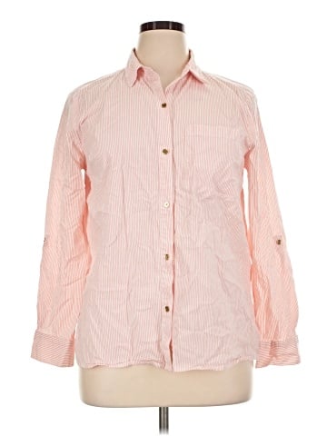 MICHAEL Michael Kors Long Sleeve Button-Down Shirt (view 1)