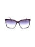 Quay Australia Brown Purple Sunglasses One size - photo 2