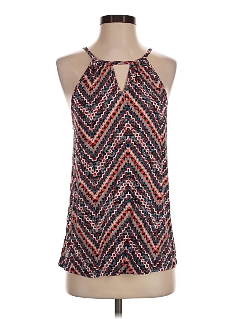 Pre-owned Papermoon Sleeveless Blouse In Orange