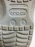 Crocs Gray Mule/Clog Size 8 - photo 3