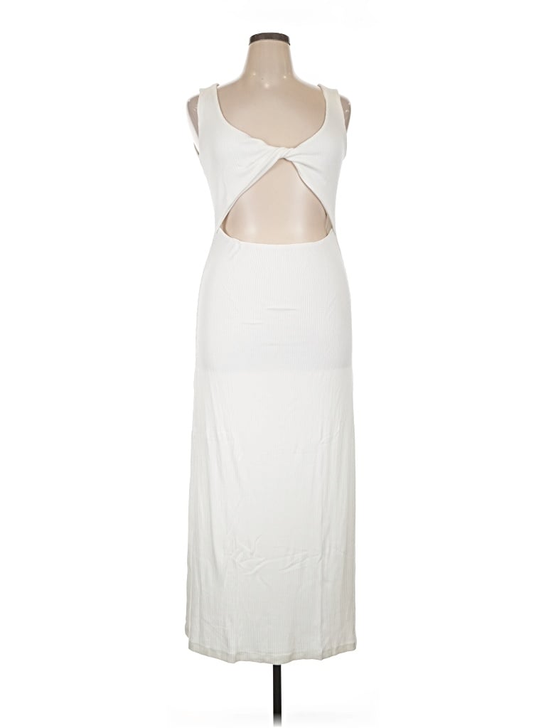 Lezat Cocktail Dress In White