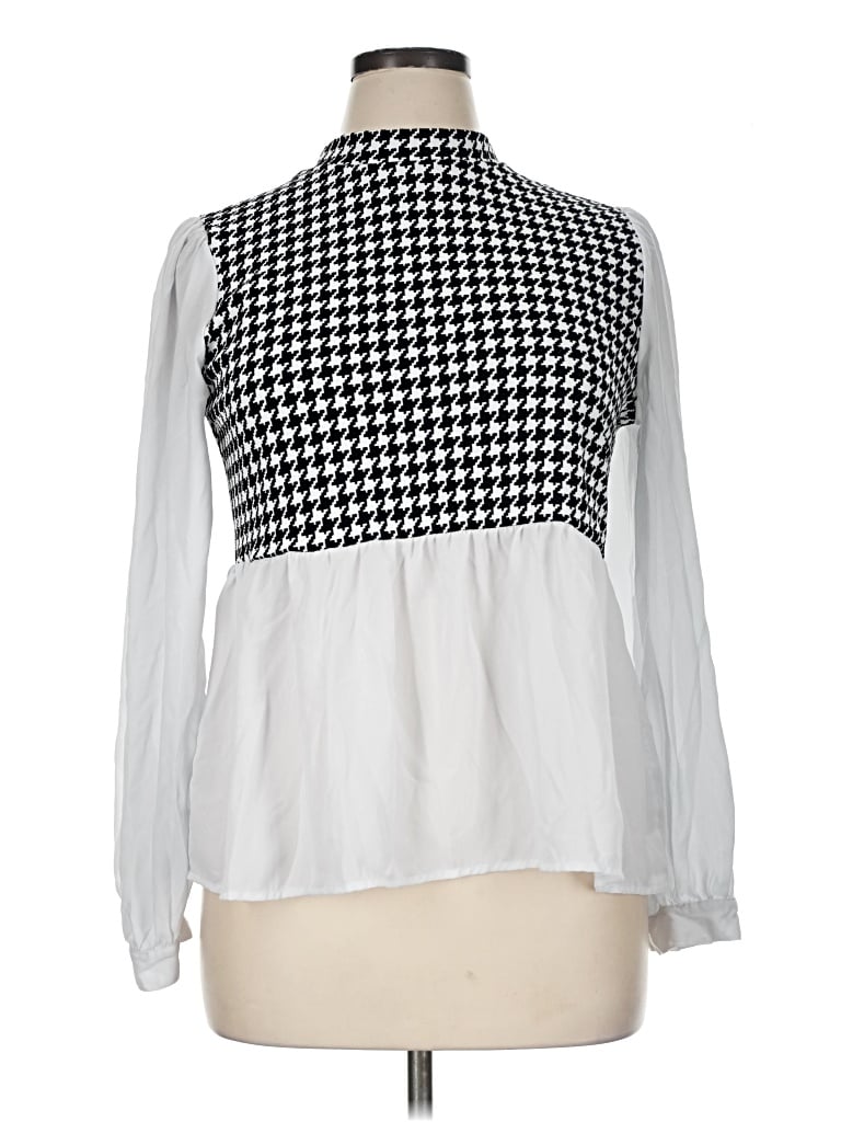 Pre-owned Absolutely Famous Long Sleeve Turtleneck In White