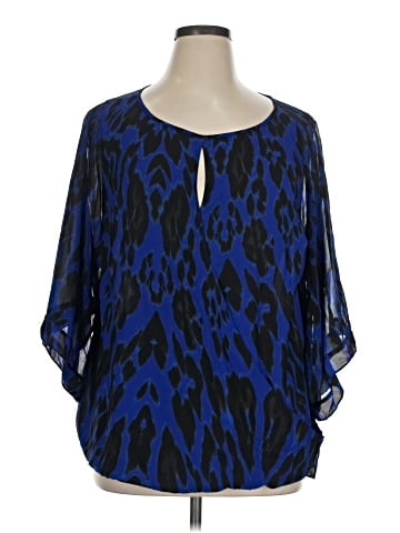 Jennifer Lopez 3/4 Sleeve Blouse (view 1)