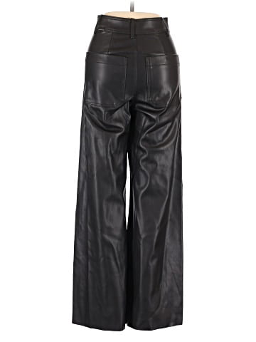 Zara Faux Leather Pants (view 2)