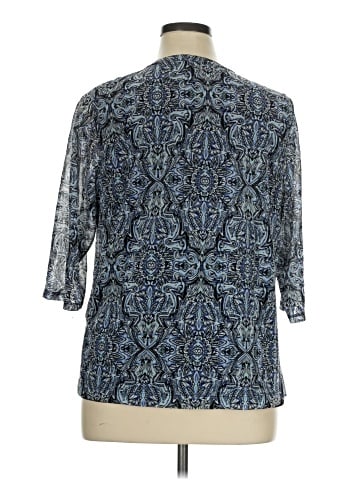Croft & Barrow 3/4 Sleeve Blouse (view 2)