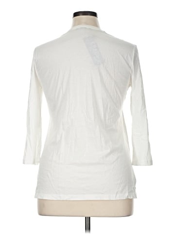 Chaps 3/4 Sleeve Blouse (view 2)
