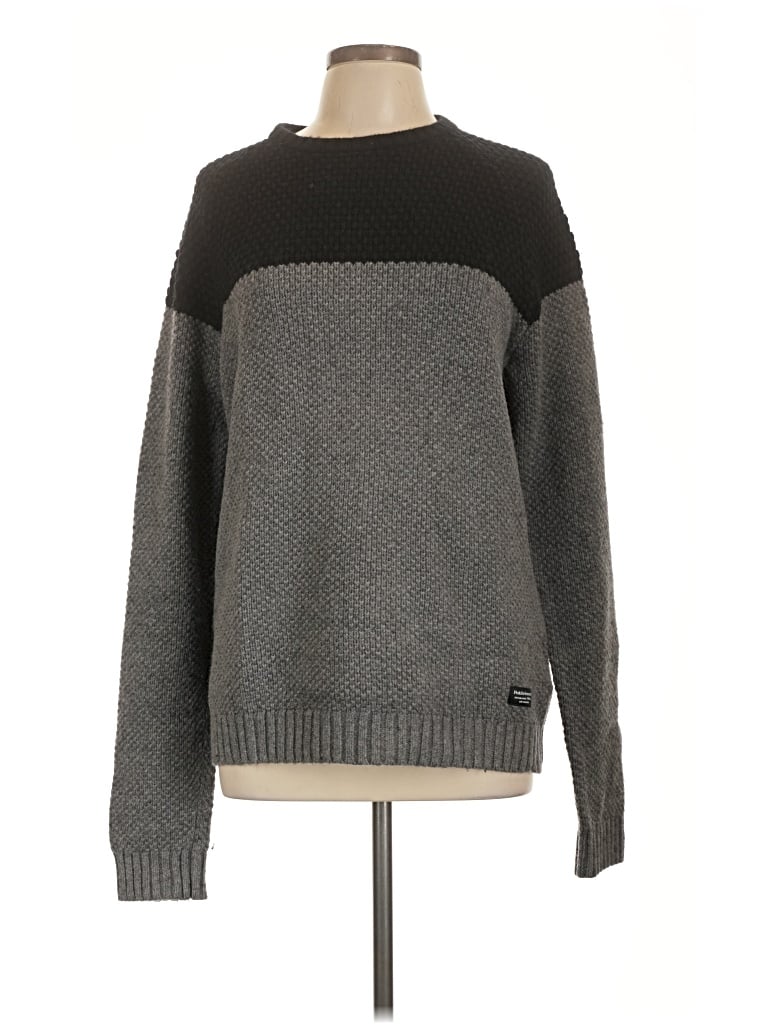 Pre-owned Peak Performance Pullover Sweater In Gray