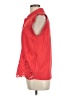 Maison Jules 100% Polyester Red Sleeveless Blouse Size L - photo 5