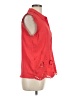 Maison Jules 100% Polyester Red Sleeveless Blouse Size L - photo 4