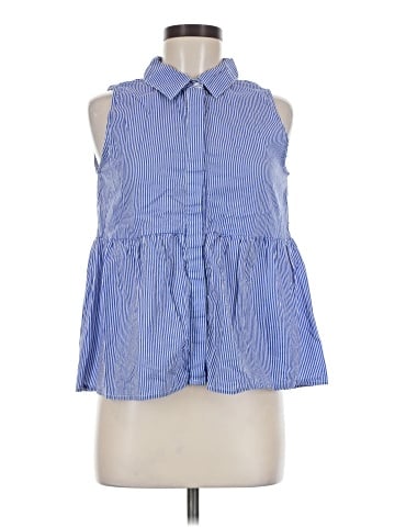 Rebellion Sleeveless Button-Down Shirt (view 1)