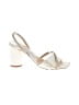 Jimmy Choo Metallic Ivory Sandals Size EU 37 1/2 - photo 1