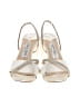 Jimmy Choo Metallic Ivory Sandals Size EU 37 1/2 - photo 2
