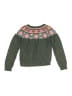 OshKosh B'gosh Hearts Green Pullover Sweater Size 4T - photo 2