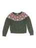 OshKosh B'gosh Hearts Green Pullover Sweater Size 4T - photo 1
