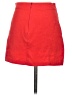 Zara 100% Polyester Solid Red Casual Skirt Size S - photo 2