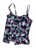 Lands' End Floral Blue Swimsuit Top Size 16 - photo 1