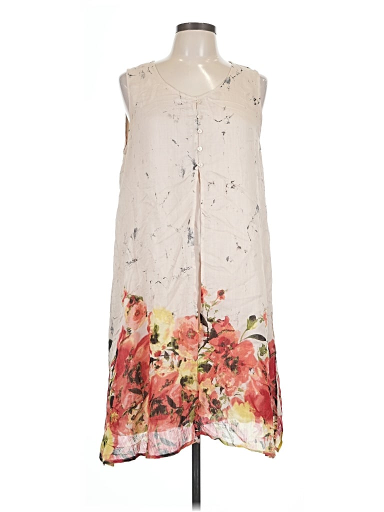 Pre-owned Mystree Casual Dress In Ivory
