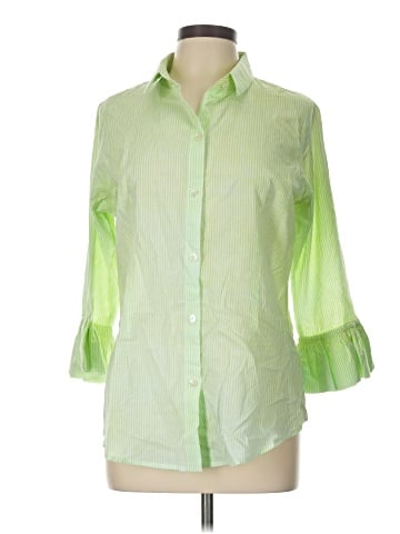 Gretchen Scott Designs 3/4 Sleeve Button-Down Shirt (view 1)