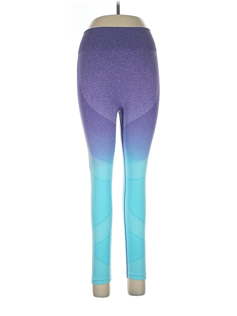 Pre-owned Halara Yoga Pants In Purple