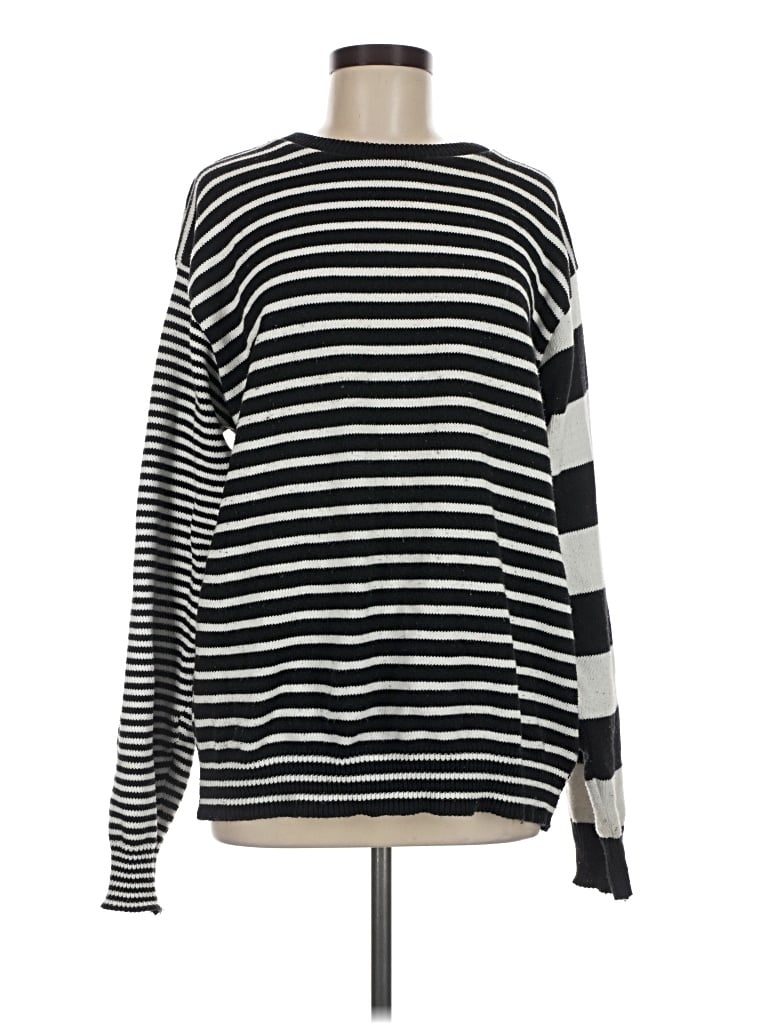 Pre-owned American Apparel Pullover Sweater In Black
