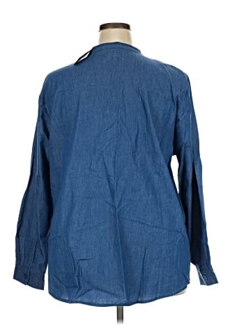 Joan Rivers 3/4 Sleeve Button-Down Shirt (view 2)
