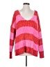 Wildfox Stripes Pink Pullover Sweater Size Sm (1 or S) - photo 1