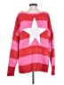 Wildfox Stripes Pink Pullover Sweater Size Sm (1 or S) - photo 2