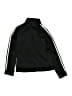 Adidas 100% Polyester Black Track Jacket Size 8 - photo 2