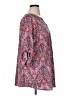 Croft & Barrow 100% Polyester Paisley Pink 3/4 Sleeve Blouse Size 1X - photo 4