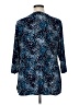 Croft & Barrow Blue 3/4 Sleeve Blouse Size 1X - photo 2