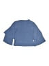 Chaser Blue 3/4 Sleeve Top Size 6 - photo 2
