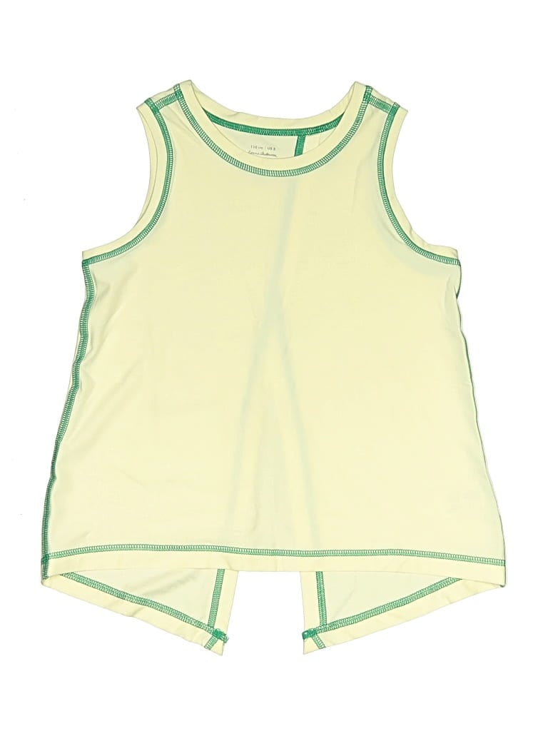 Pre-owned Hanna Andersson Kids' Sleeveless T-shirt In Green