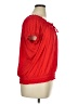 Faded Glory 100% Polyester Red Short Sleeve Blouse Size 16 - photo 4