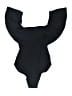 Ruby Solid Black One Piece Swimsuit Size XL - photo 1