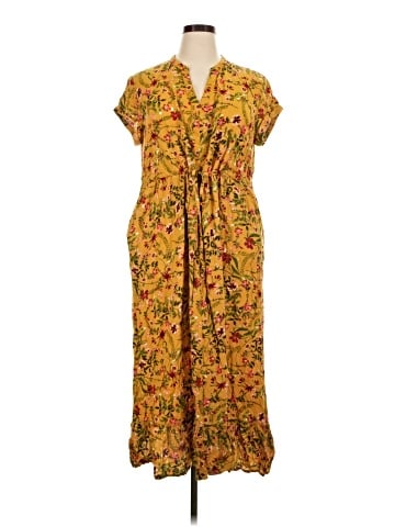Terra & Sky Casual Dress (view 1)