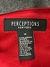 Perceptions 100% Polyester Red Sleeveless Top Size 16 - photo 7