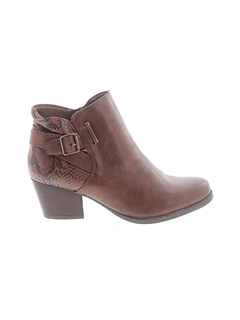 Pre-owned Baretraps Ankle Boots In Brown