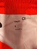 Gap Fit Color Block Orange Athletic Shorts Size S - photo 3