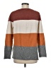 Pinque Color Block Brown Pullover Sweater Size M - photo 2