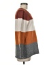 Pinque Color Block Brown Pullover Sweater Size M - photo 4