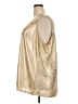 Roaman's Metallic Gold Sleeveless Blouse Size 26 (2X) - photo 5