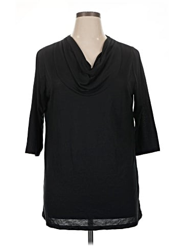 Just My Size 3/4 Sleeve Top (view 1)